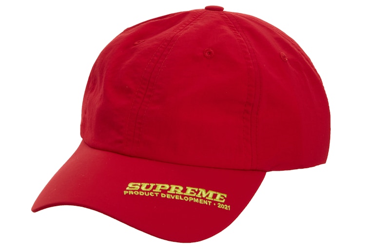 Supreme Visor Logo 6-Panel Red - SS21 - US