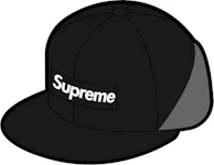Supreme Leather Earflap Box Logo New Era Black - FW22 - US