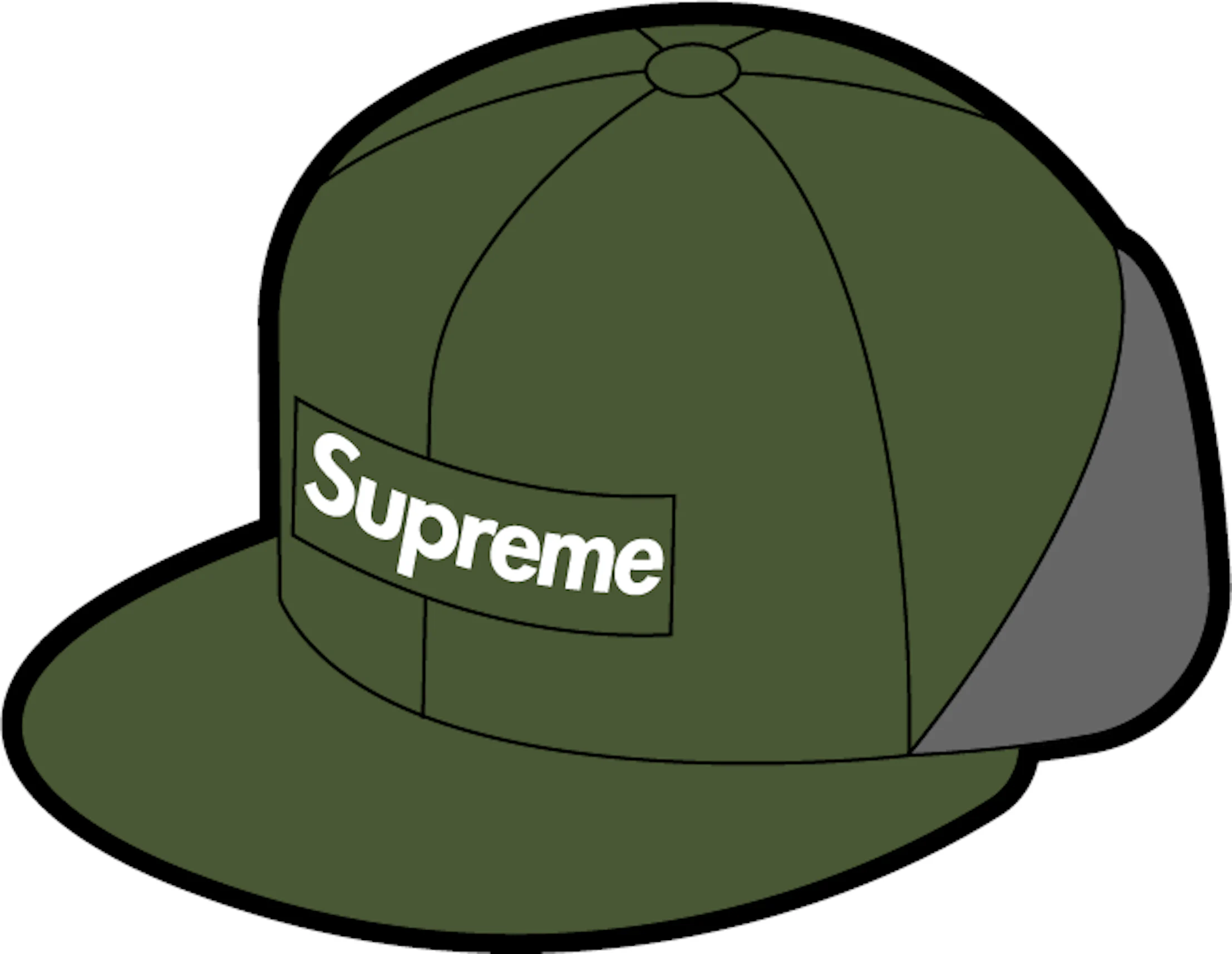 Supreme WINDSTOPPER Earflap Box Logo New Era Dark Olive de