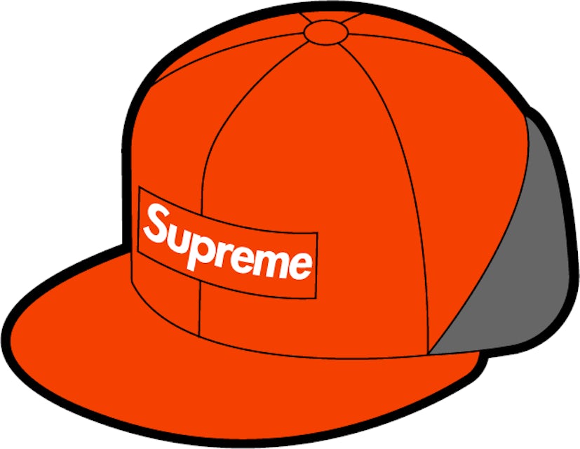 Supreme WINDSTOPPER Earflap Box Logo New Era Orange - FW20 - US