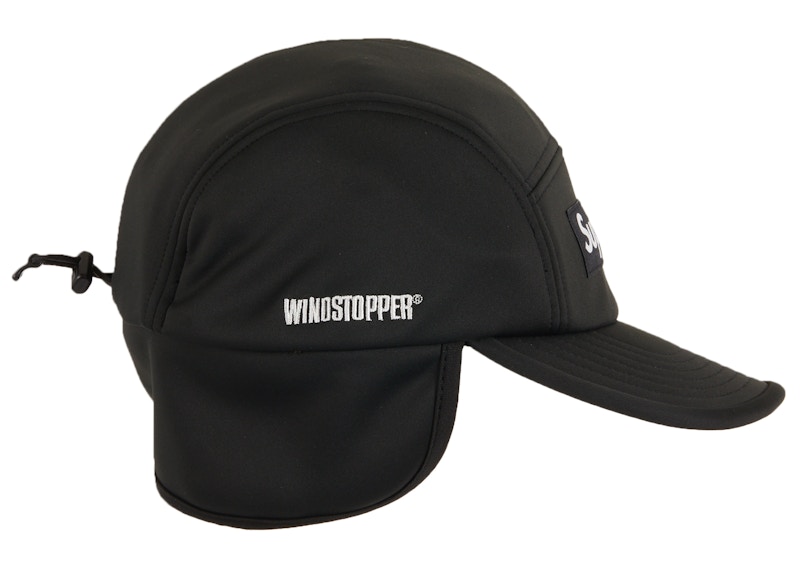 Supreme WINDSTOPPER Earflap Camp Cap Black - FW21 - US