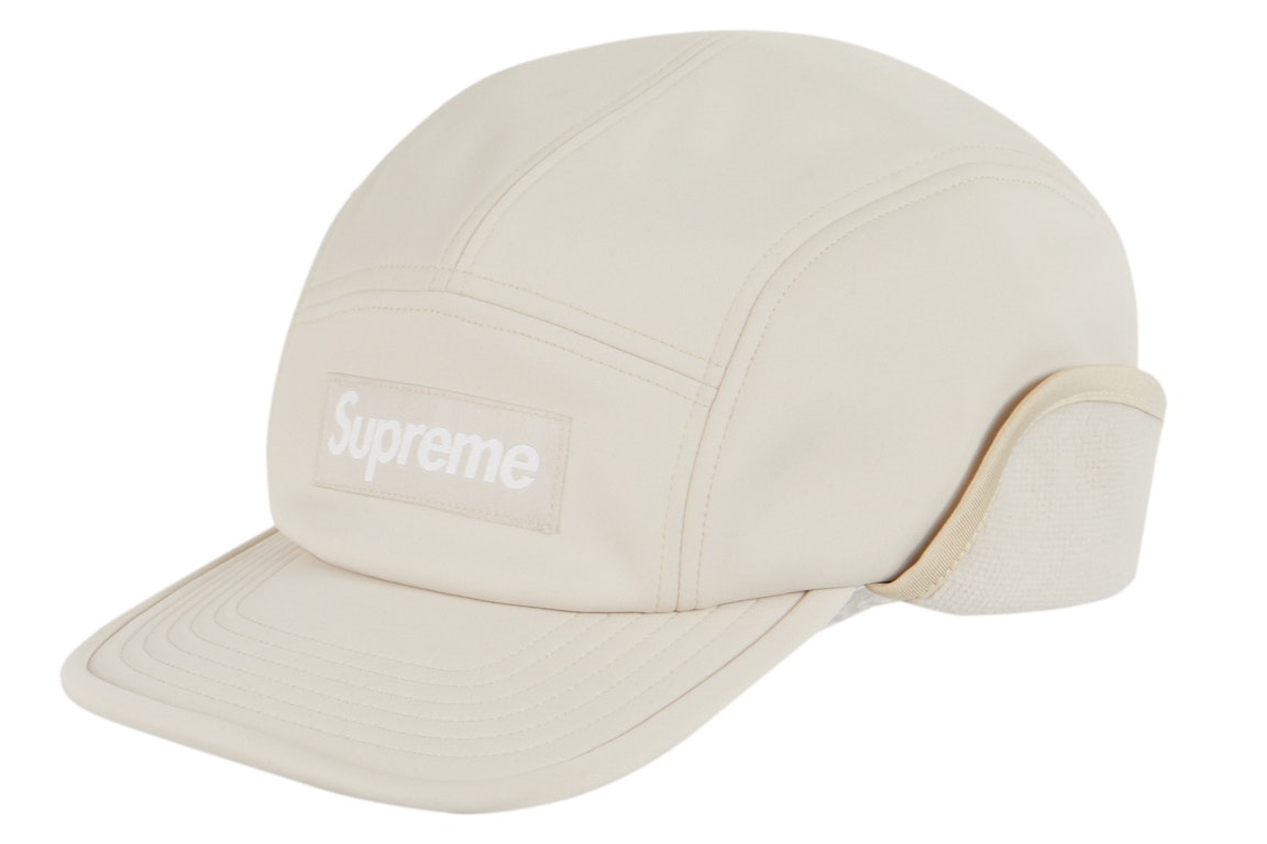 Pre-owned Supreme Windstopper Earflap Camp Cap Stone
