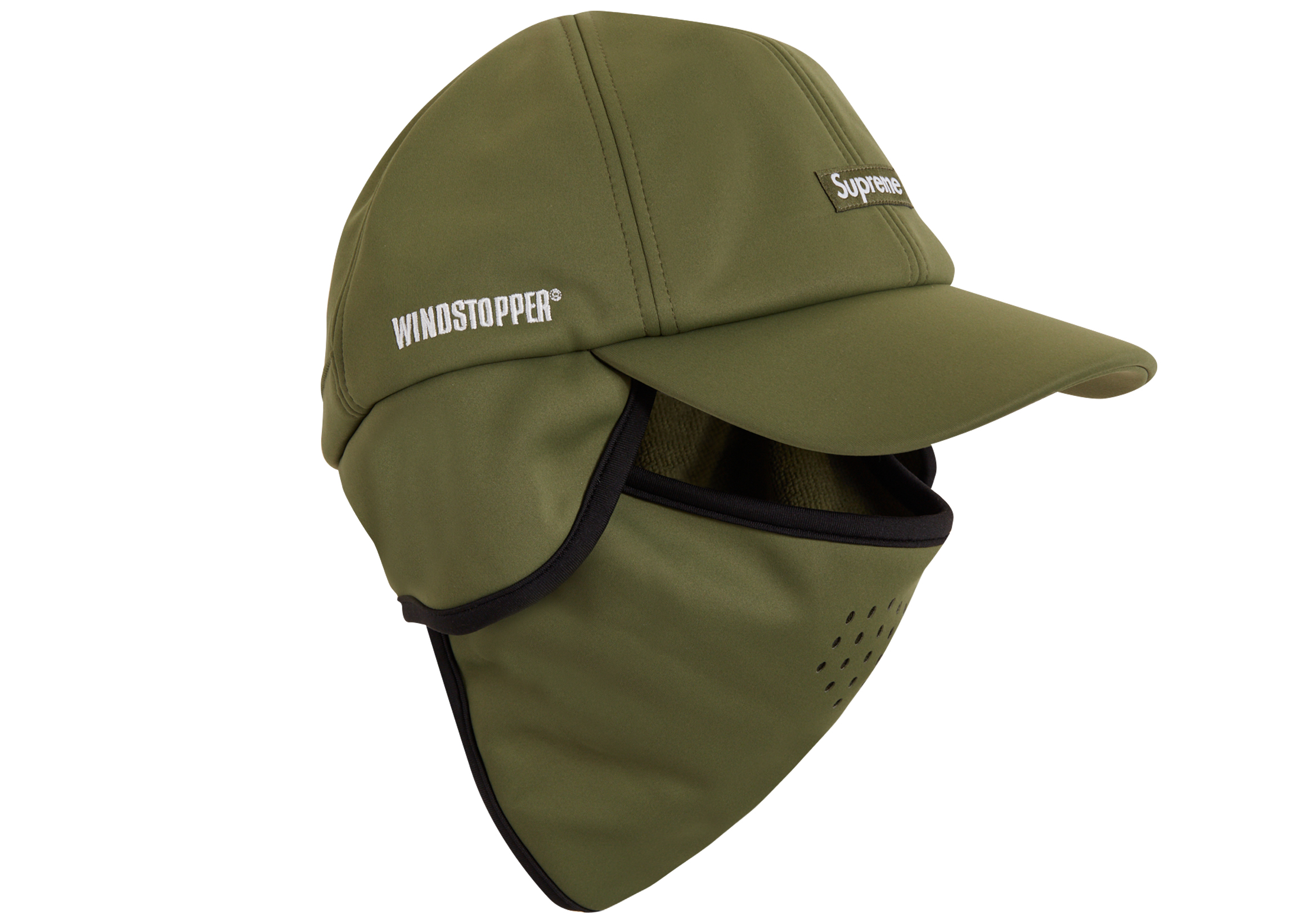 Supreme WINDSTOPPER Facemask 6-Panel Dark Olive