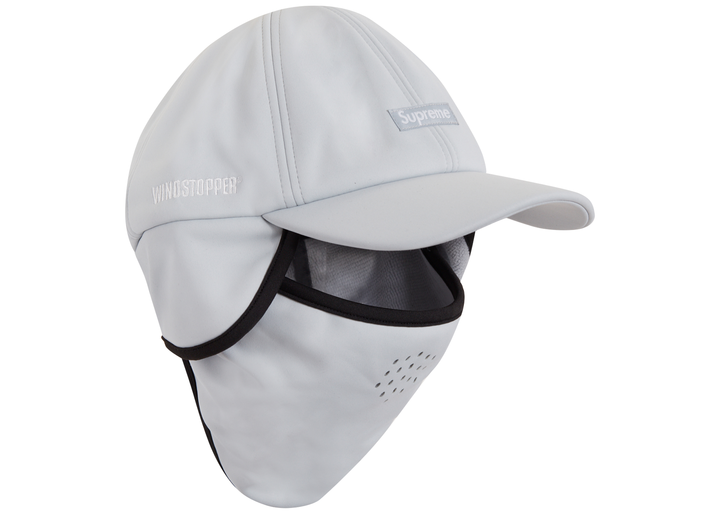 Supreme WINDSTOPPER Facemask 6-Panel Light Grey