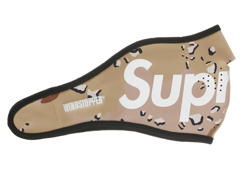 Supreme WINDSTOPPER Facemask Chocolate Chip Camo - FW22 