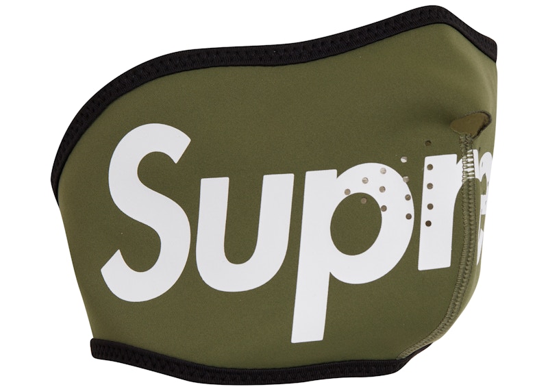 Supreme WINDSTOPPER Facemask Dark Olive - FW22 - US