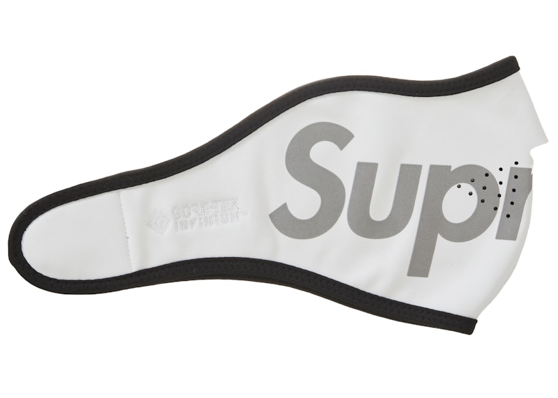 Pre-owned Supreme Windstopper Faskmask (fw23) In White