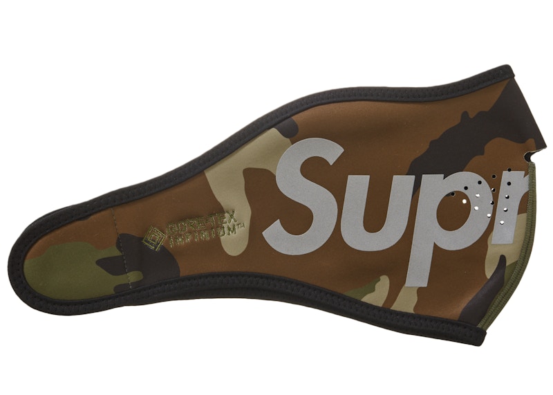 Supreme WINDSTOPPER Faskmask (FW23) Woodland Camo