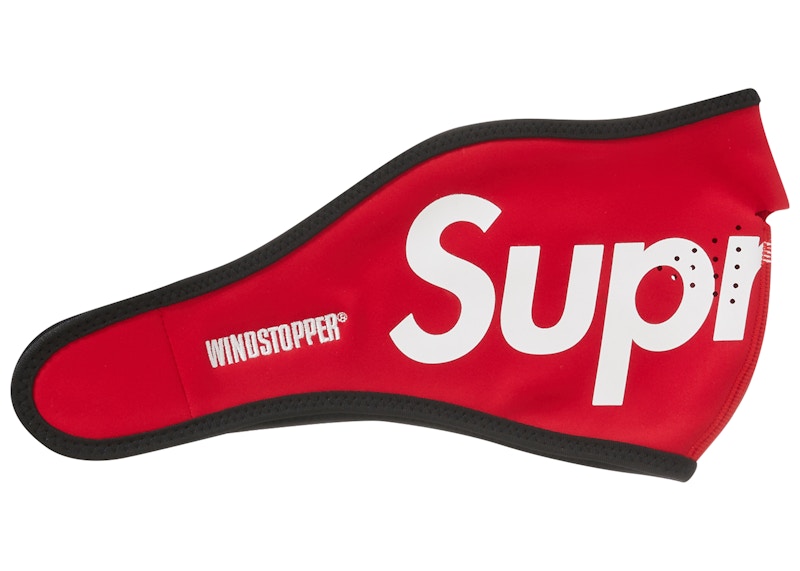 SALE／59%OFF】 Supreme WINDSTOPPER Facemask Red マスク レッド