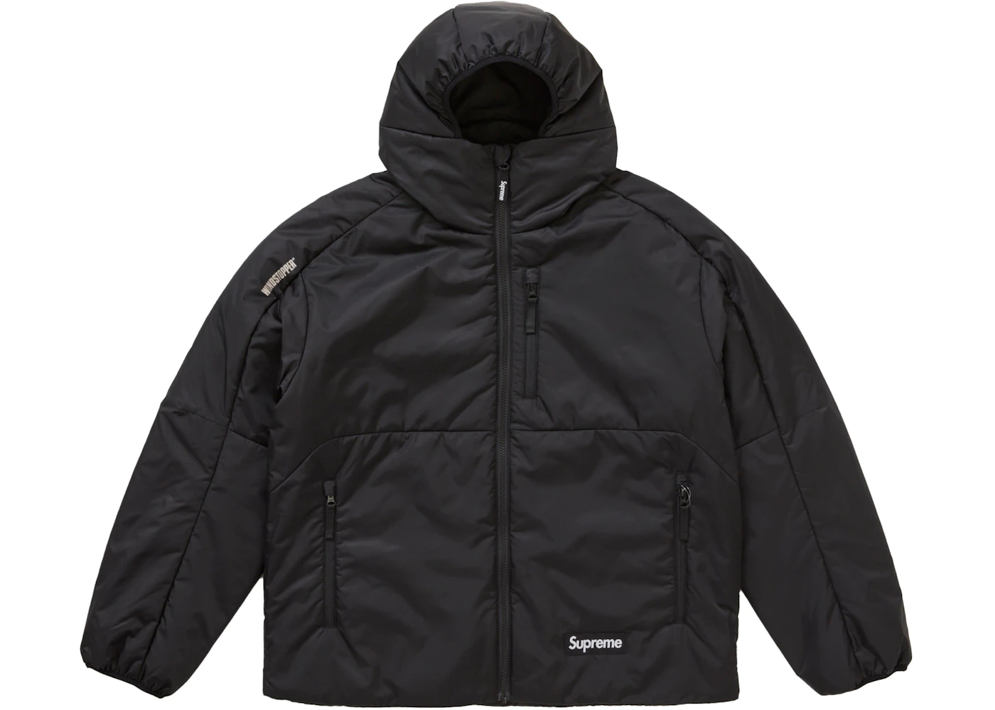 Supreme WINDSTOPPER Insulated Hooded Jacket Black Men's - SS25 - US