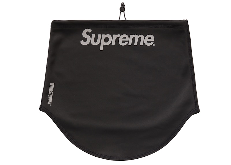 Supreme WINDSTOPPER Neck Gaiter Black - FW21 - US