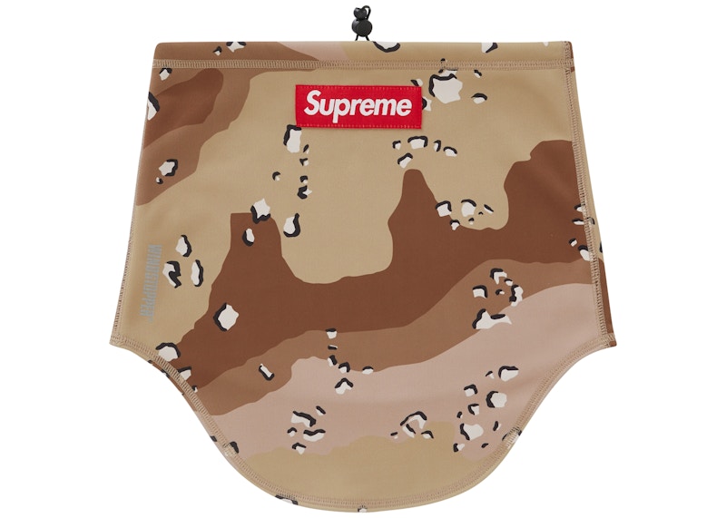 supreme windstopper neck gaiter camo - ネックウォーマー