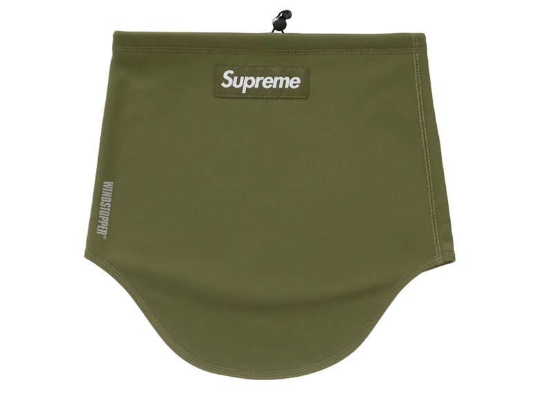 Supreme WINDSTOPPER Neck Gaiter Black - FW21 - US