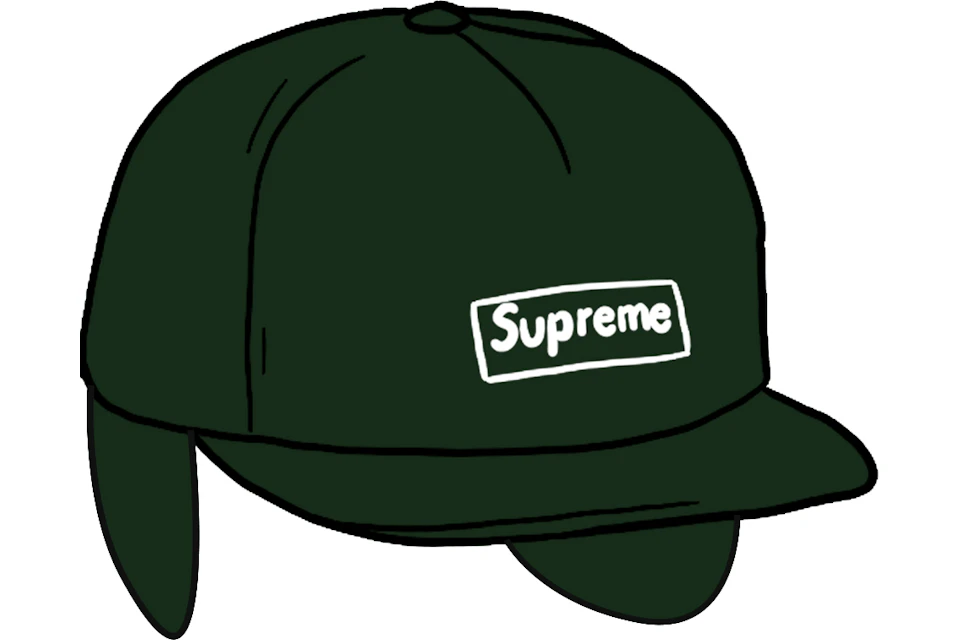 Supreme WINDSTOPPER Small Box Earflap 6-Panel Olive