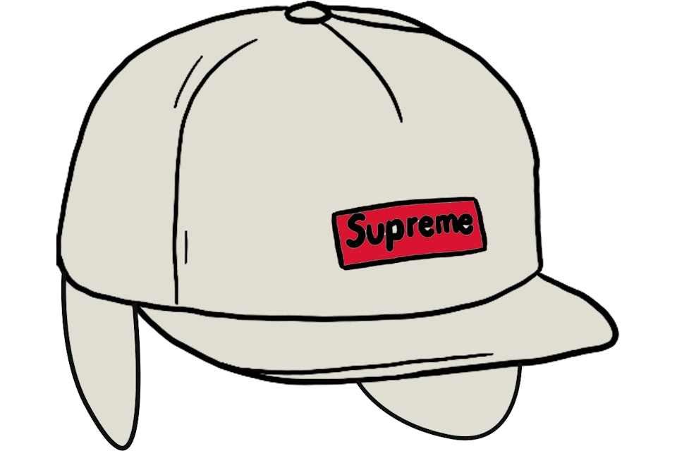 Supreme WINDSTOPPER Small Box Earflap 6-Panel White