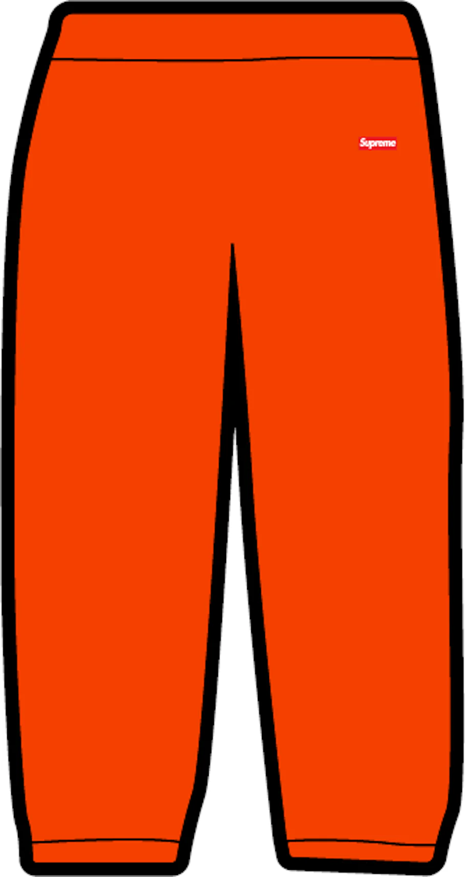 Supreme WINDSTOPPER Sweatpant Orange