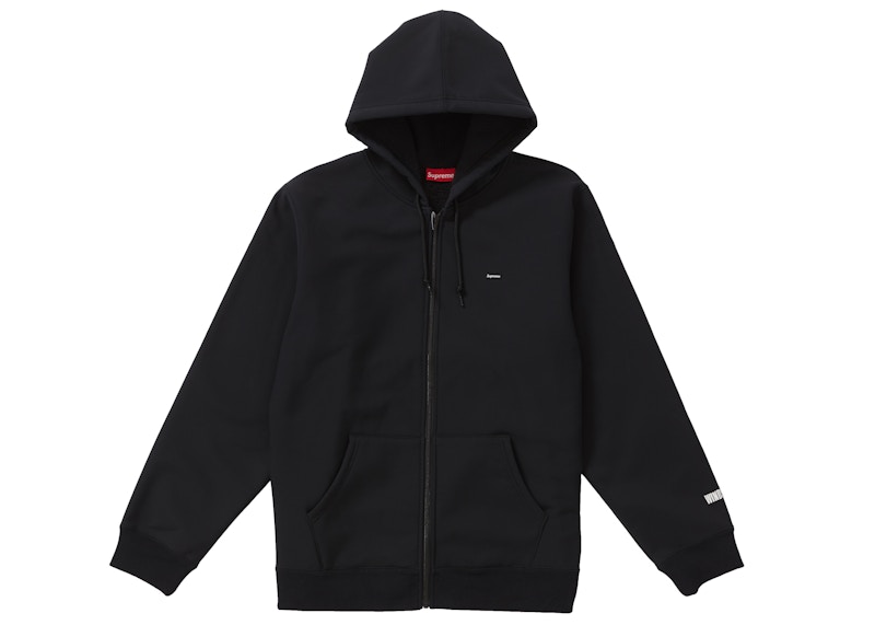 Supreme WINDSTOPPER Zip Up Hooded Sweatshirt Black メンズ - FW18 - JP