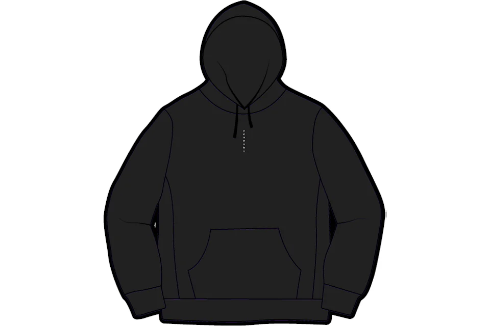 Supreme Micro Logo Hooded Sweatshirt Black Men s FW20 US