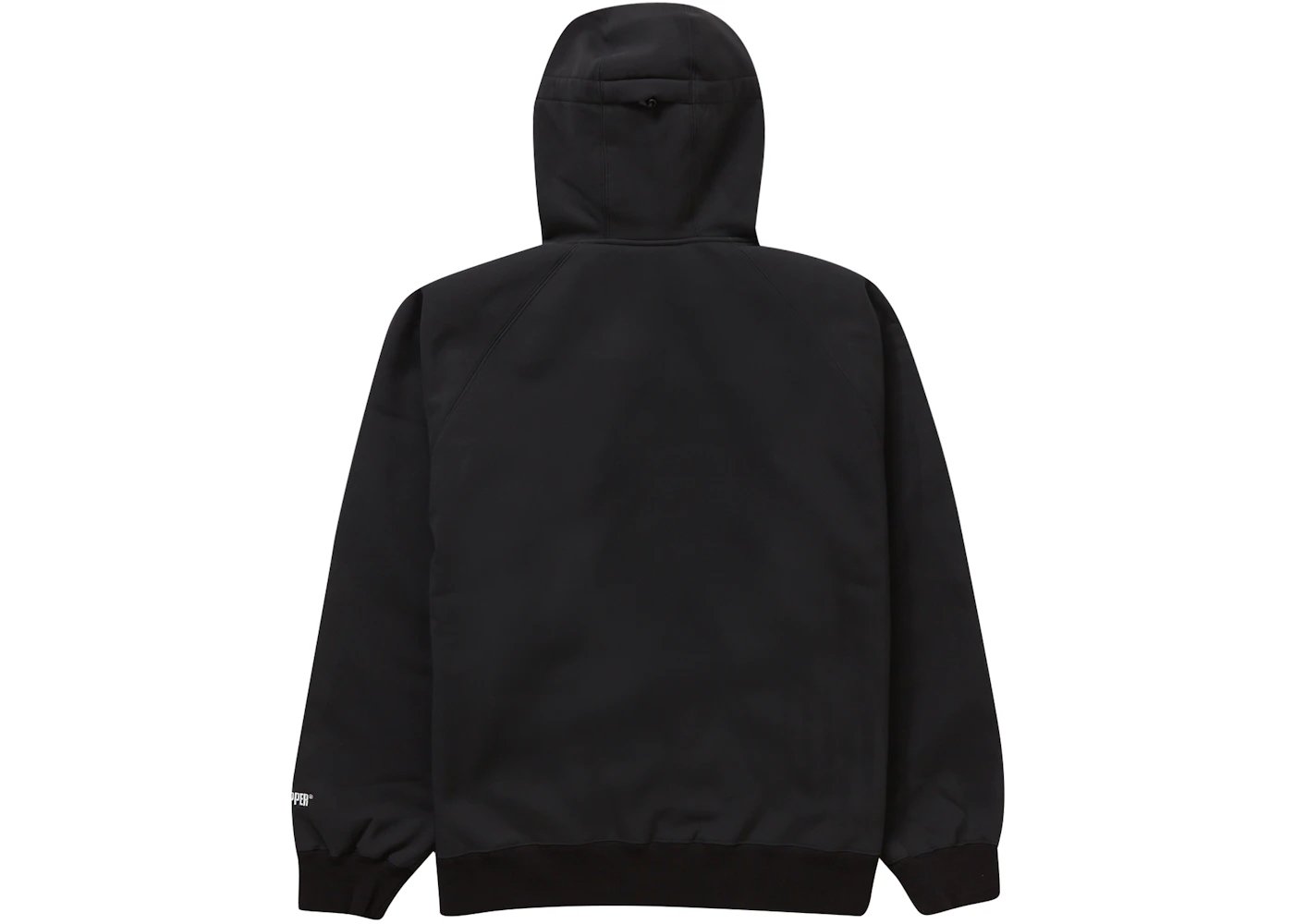 Supreme WINDSTOPPER Zip Up Hooded Sweatshirt (FW22) Black Men's - FW22 - US