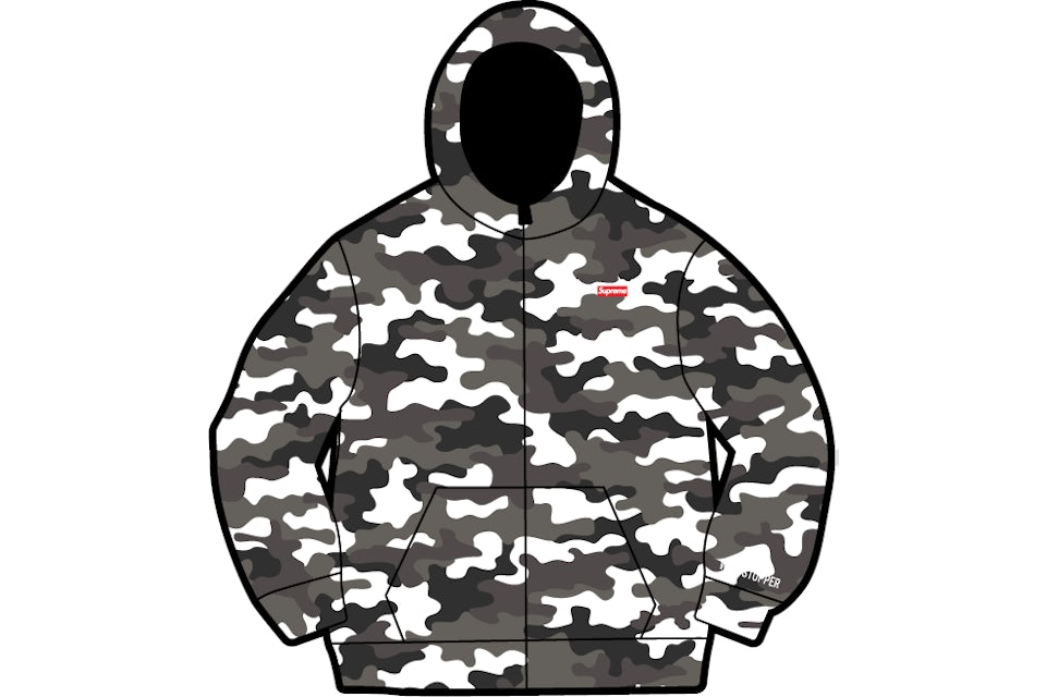 Supreme arctic 2025 camo hoodie