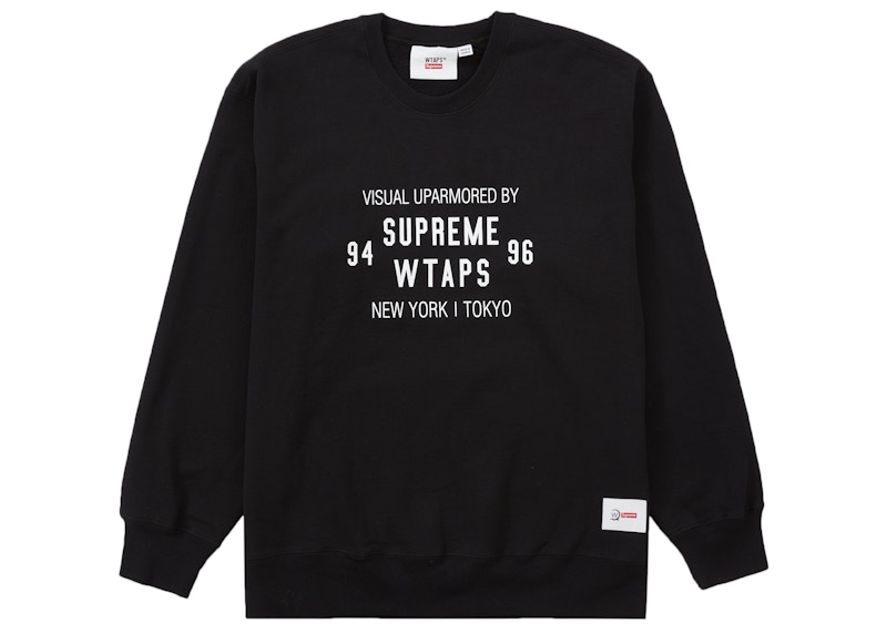 Supreme WTAPS Crewneck Black メンズ - FW21 - JP