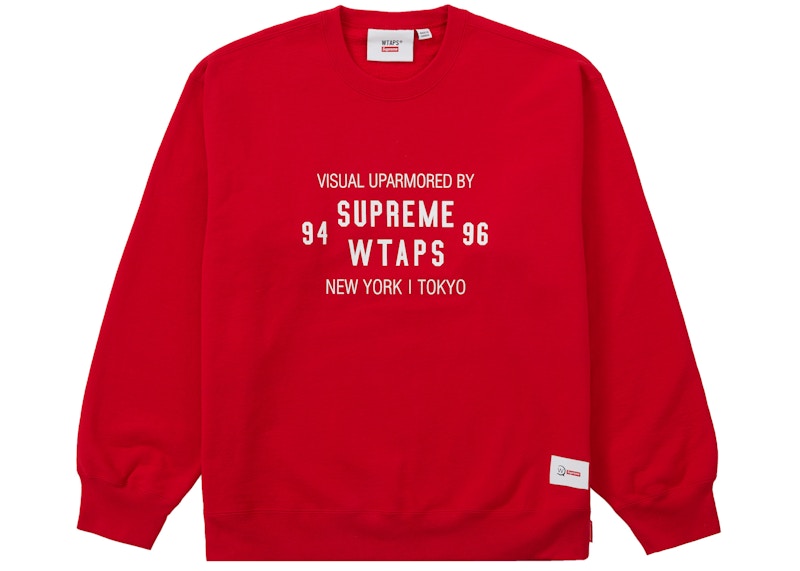 Supreme WTAPS Crewneck Red