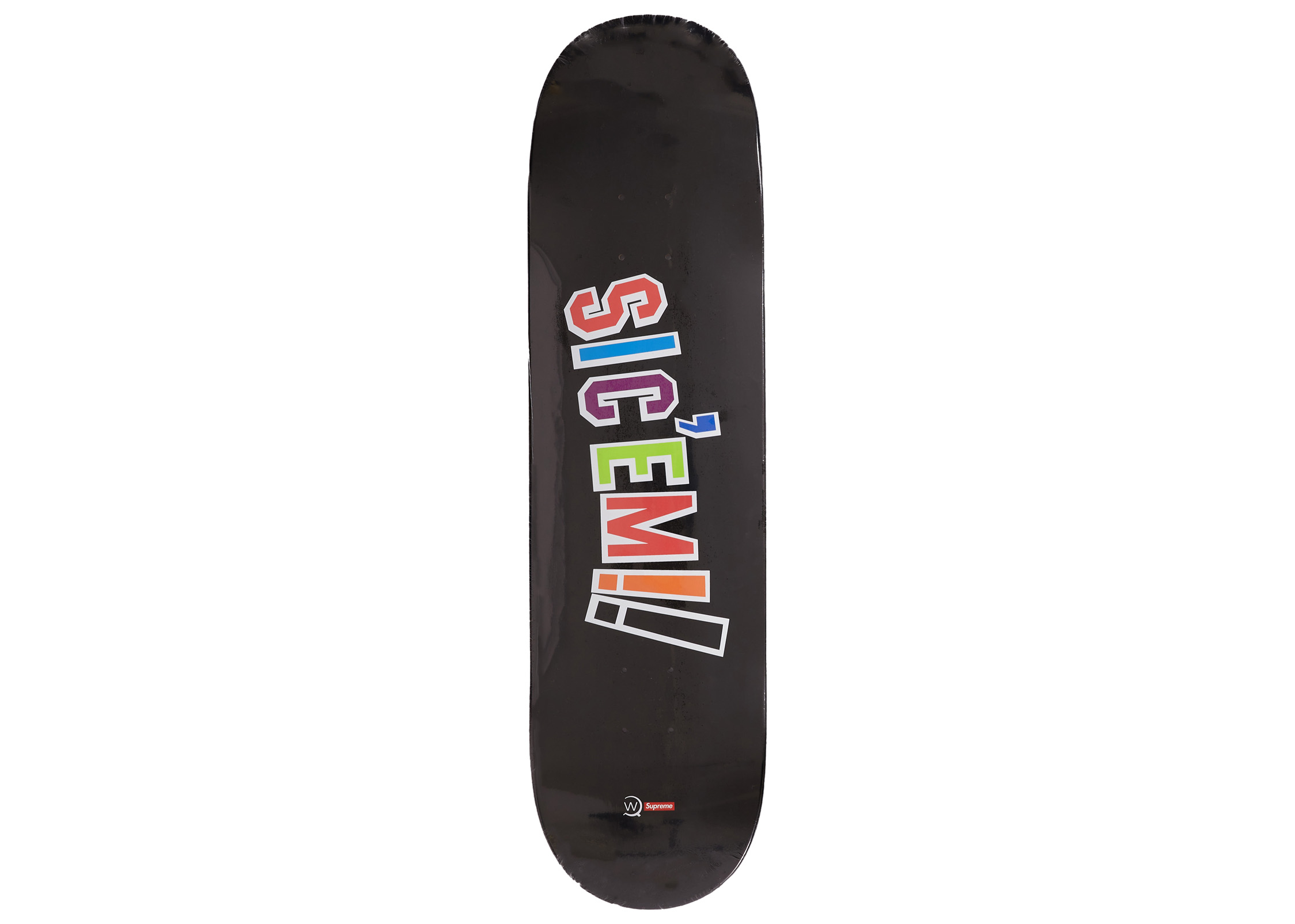 Supreme Airbrushed Floral Skateboard Deck Black/White Set - US