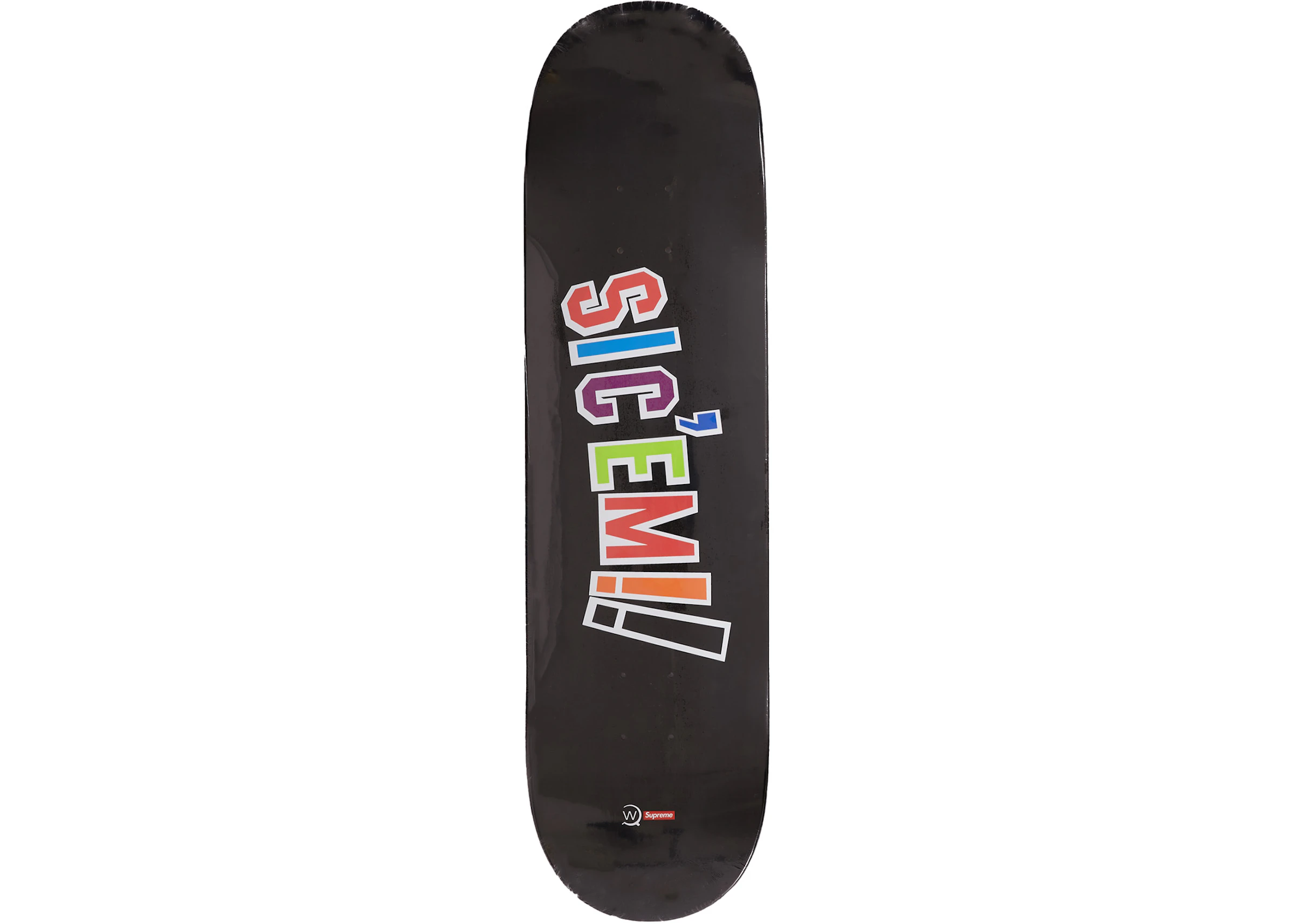 Supreme WTAPS Sic'em! Skateboard Deck Black - FW21 - CN