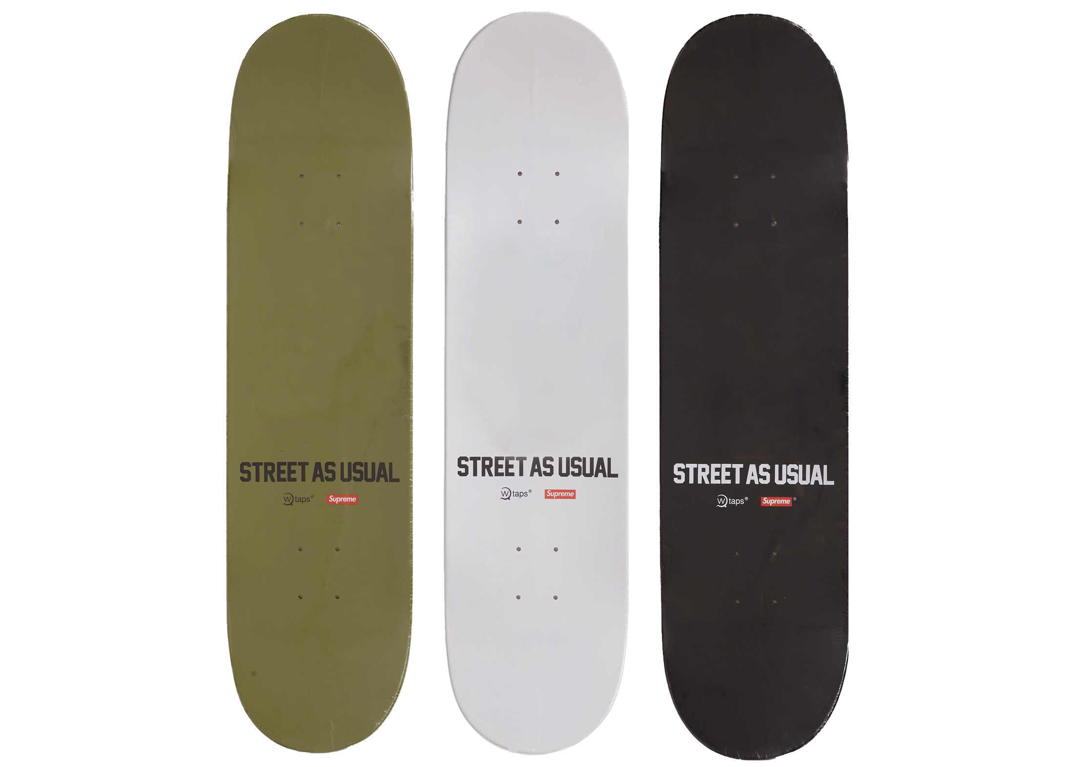 Supreme WTAPS Sic'em! Skateboard Deck Set - FW21 - US