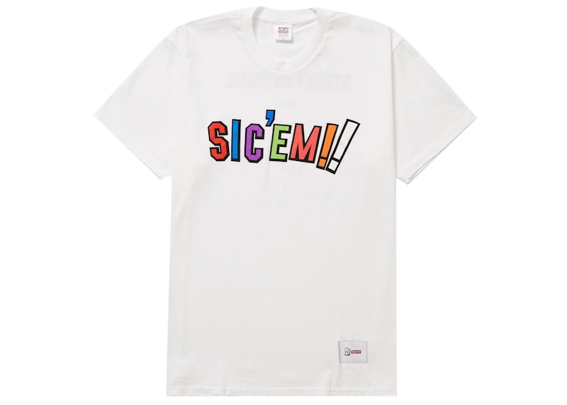 Supreme WTAPS Sic'em! Tee White