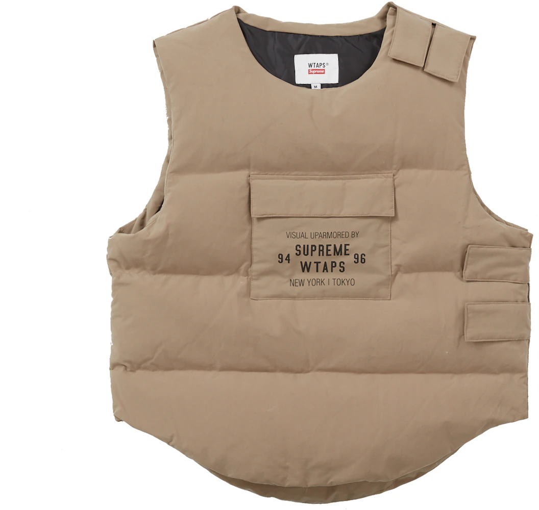 Supreme WTAPS Tactical Down Vest Red