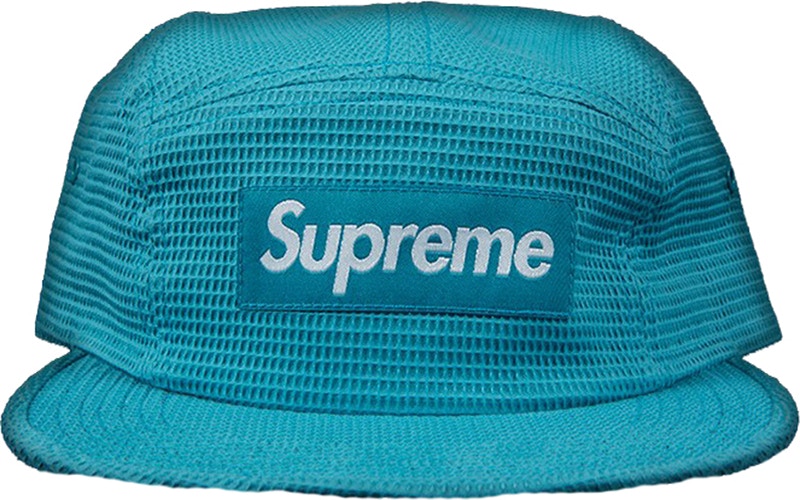 Supreme Waffle Camp Cap Light Teal - SS16 - US