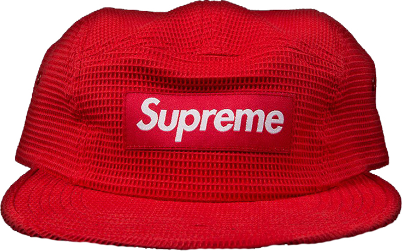 Supreme Waffle Camp Cap Red - SS16 - US
