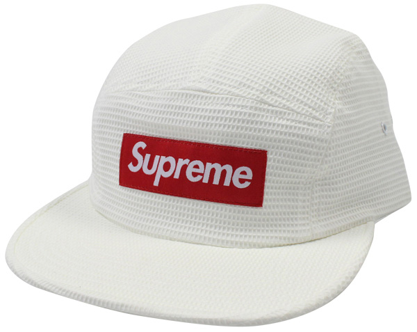 Supreme Waffle Camp Cap White - SS16 - US