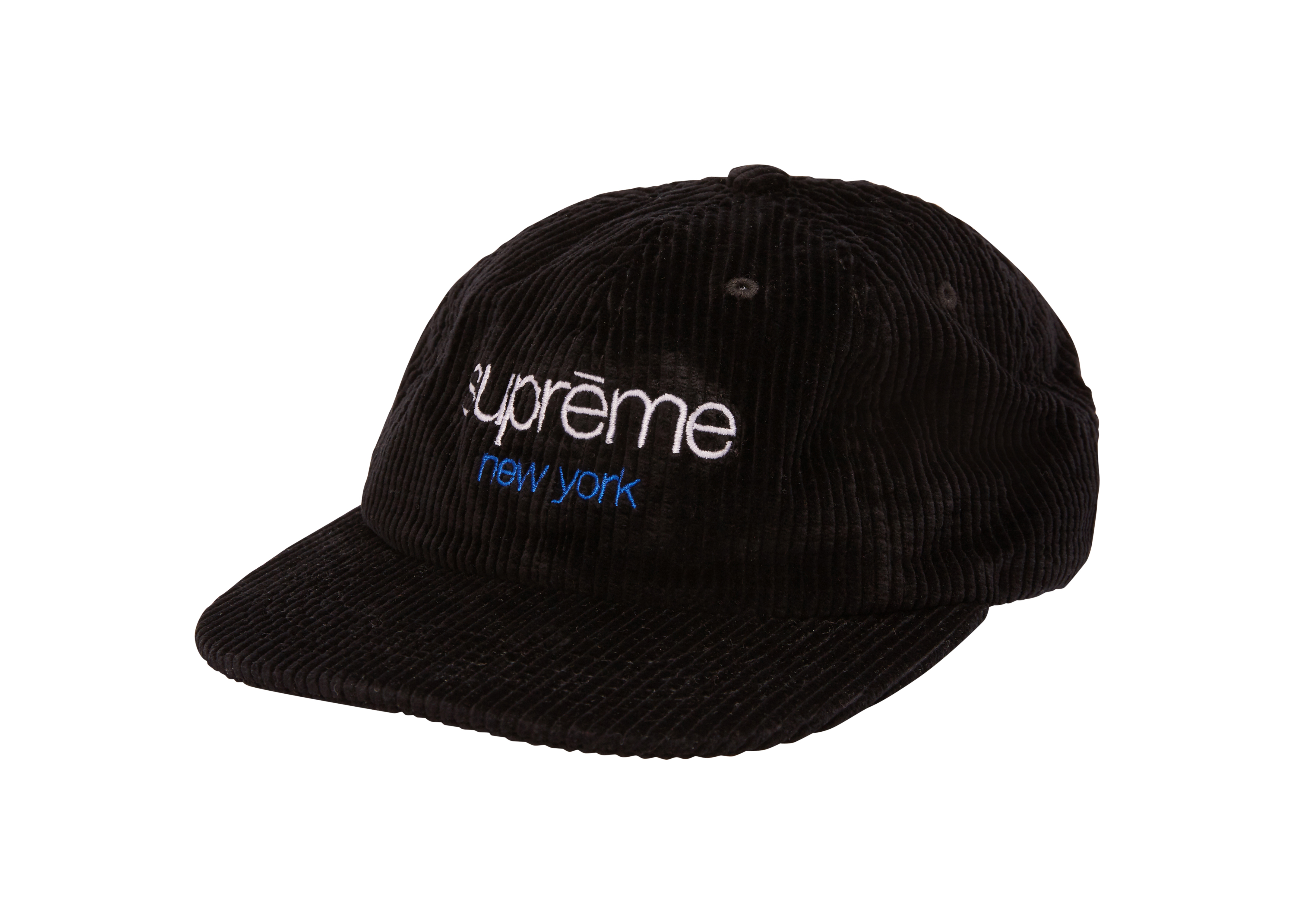 Supreme ‘Cord Classic Logo 6 Panel Cap’
