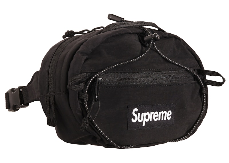 Supreme Waist Bag Black 19FW used 納品書付き - メンズ