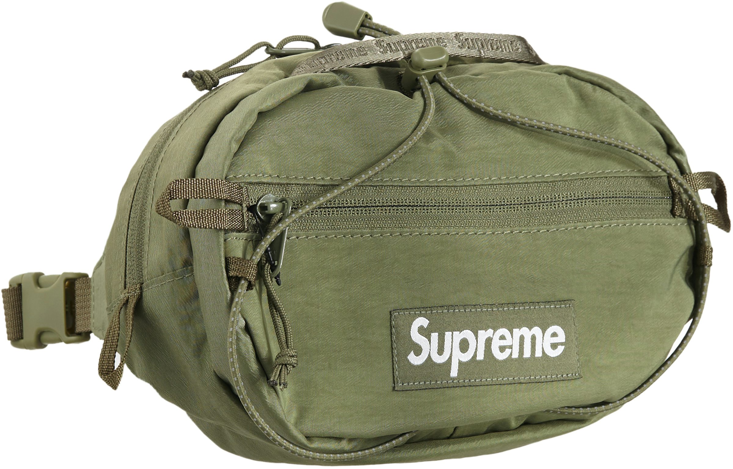 Buy Supreme Waist Bag 'Olive' - FW20B10 OLIVE