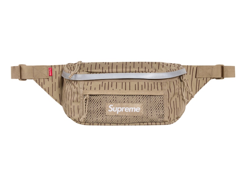 Supreme Waist Bag FW24 Tan Raindrop FW24 GB