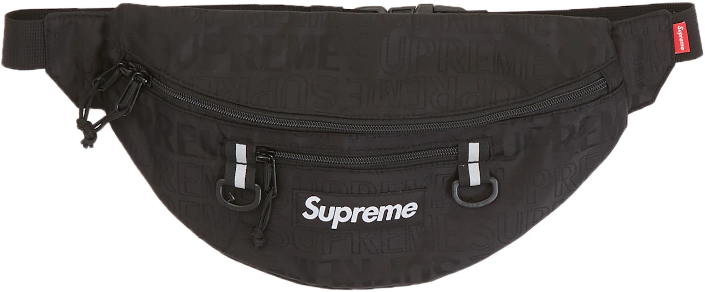 SUPREME WAIST BAG fanny pack black SS18 Hypebeast $32.00 - PicClick