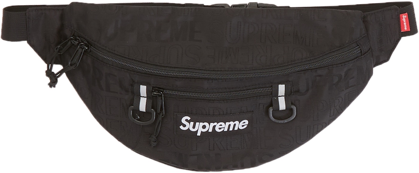 Supreme Waist Bag (SS19) Black - SS19