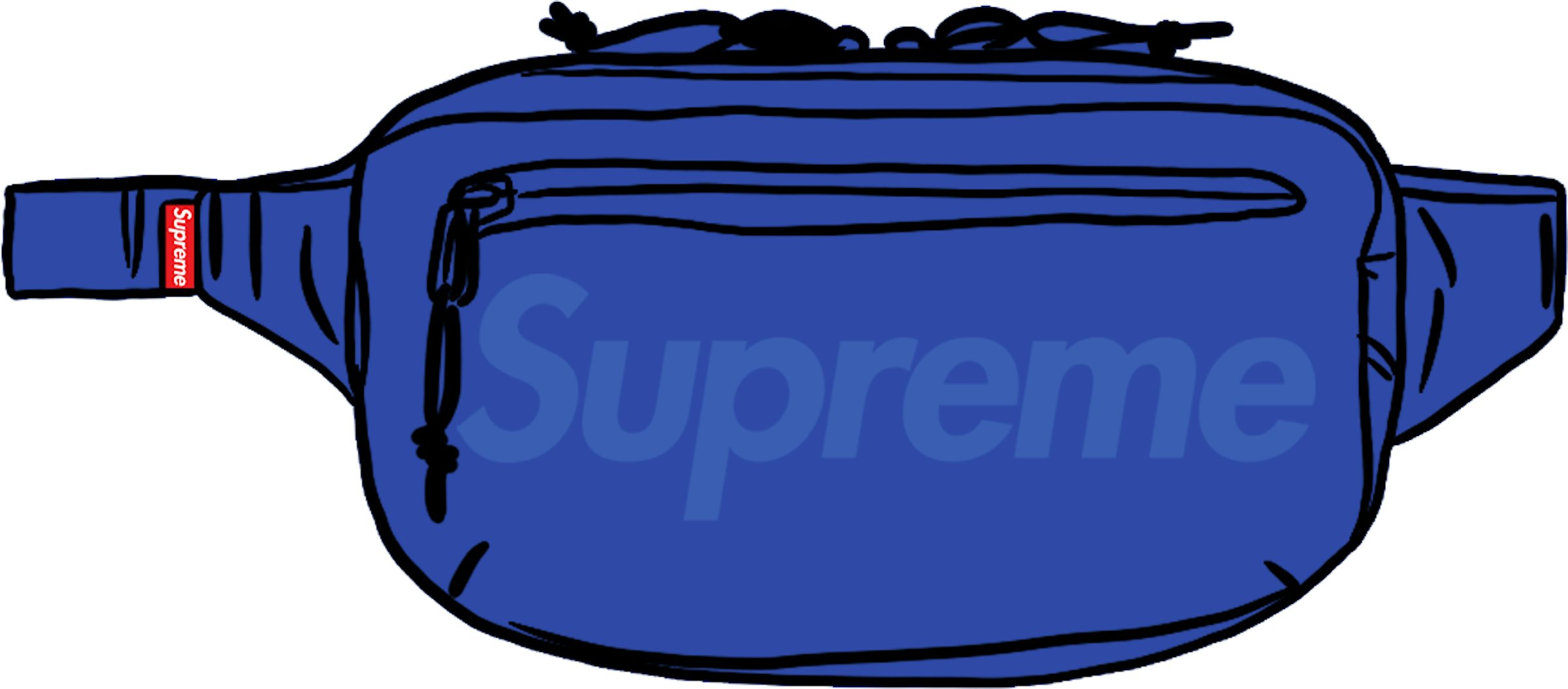 Supreme Waist Bag SS 21 Royal - Stadium Goods
