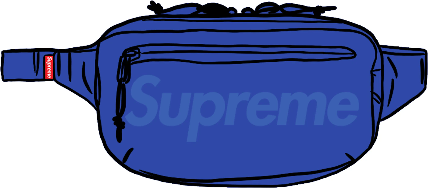 Bag Supreme Blue in Polyester - 35568413