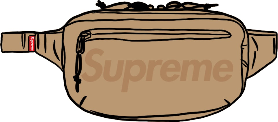 Supreme Waist Bag 'Black