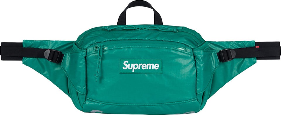 Supreme Harness Waist Bag Silver/Blue