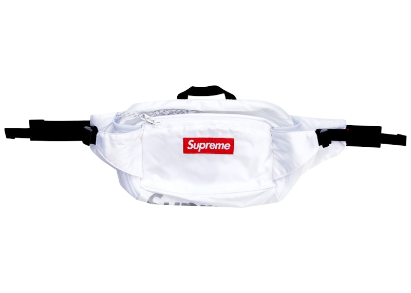 White discount supreme bag