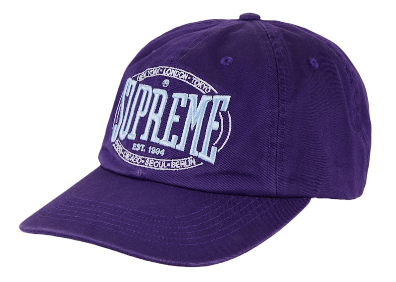 Supreme Warm Up 6-Panel Purple