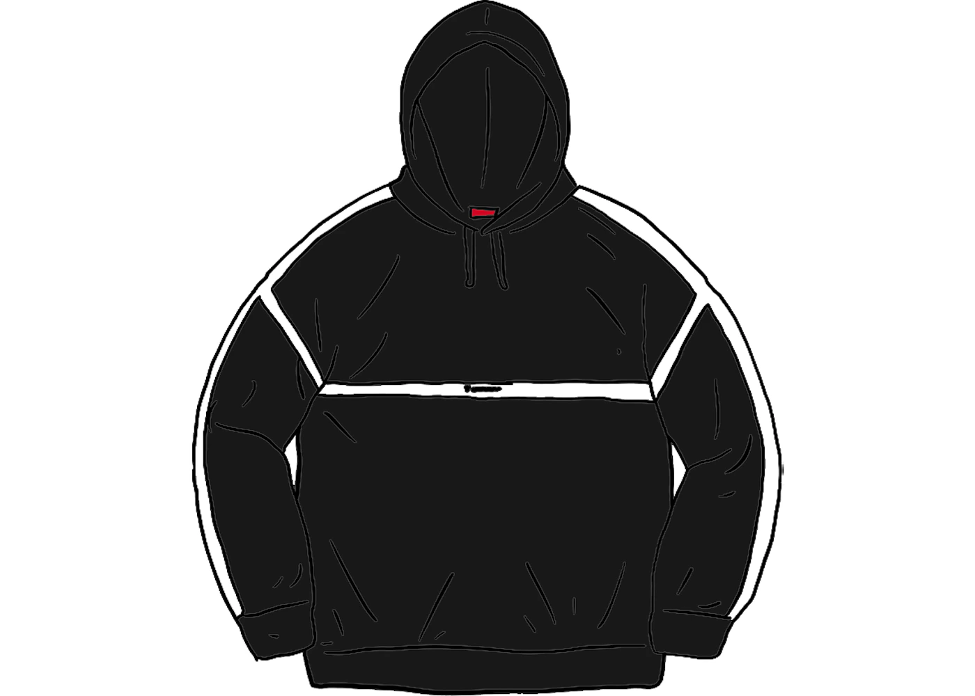 Supreme Warm Up Hooded Sweatshirt Black メンズ - SS20 - JP Supreme Warm Up Hooded Sweatshirt Black メンズ - SS20 - JP