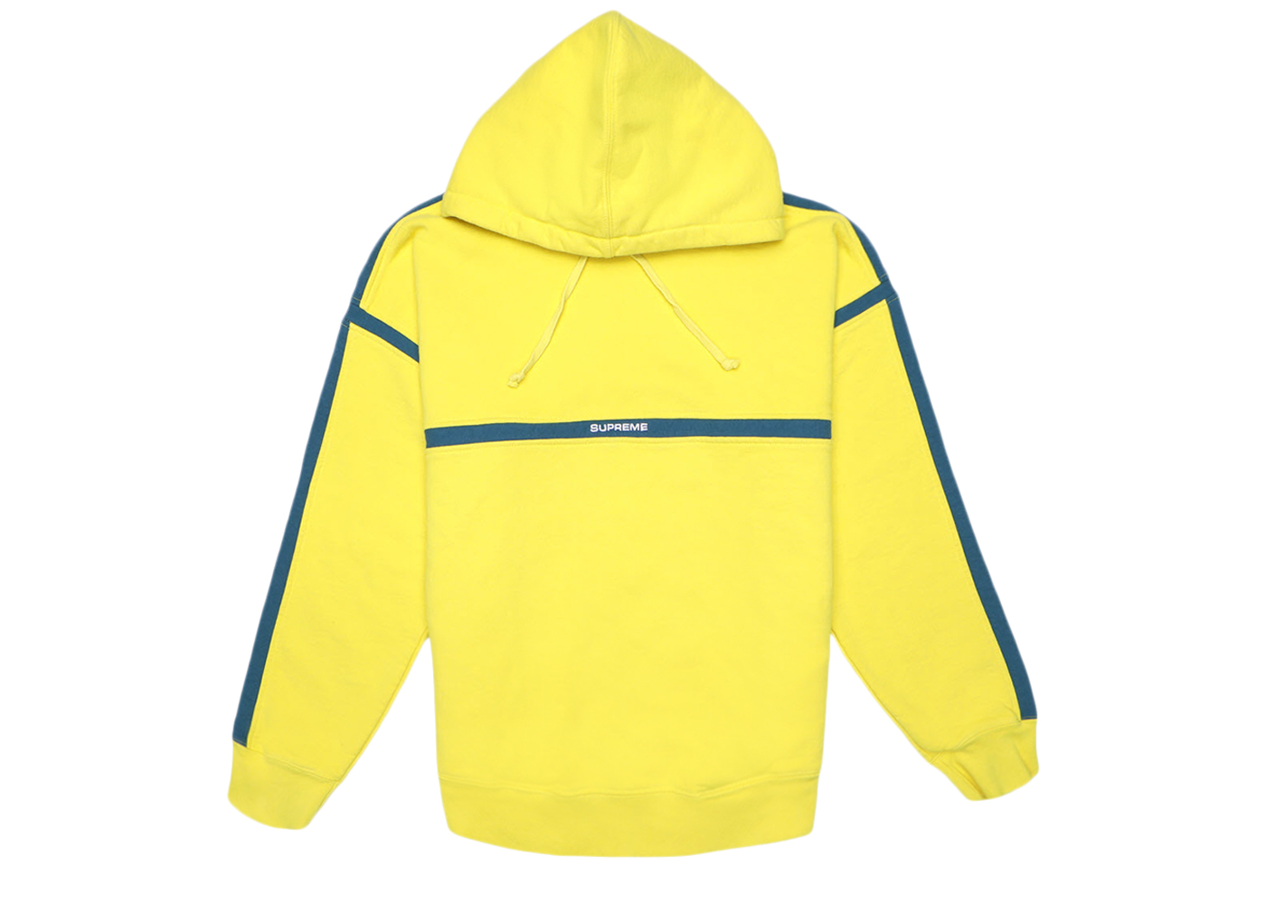 Supreme Warm Up Hooded Sweatshirt Lemon - SS20 - US