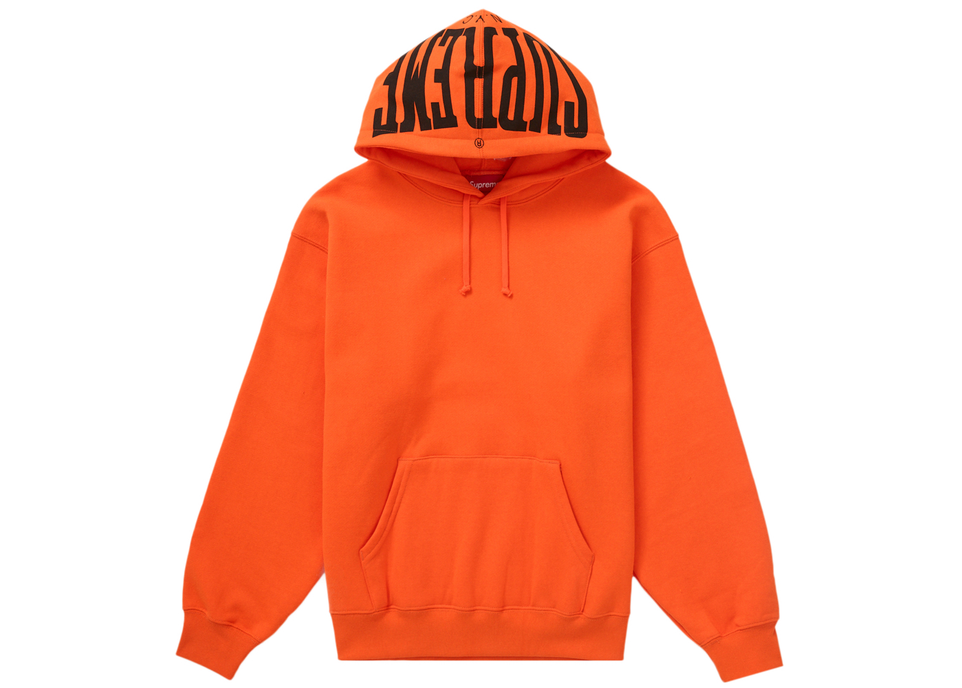Supreme Warm Up Hooded Sweatshirt SS24 Bright Orange