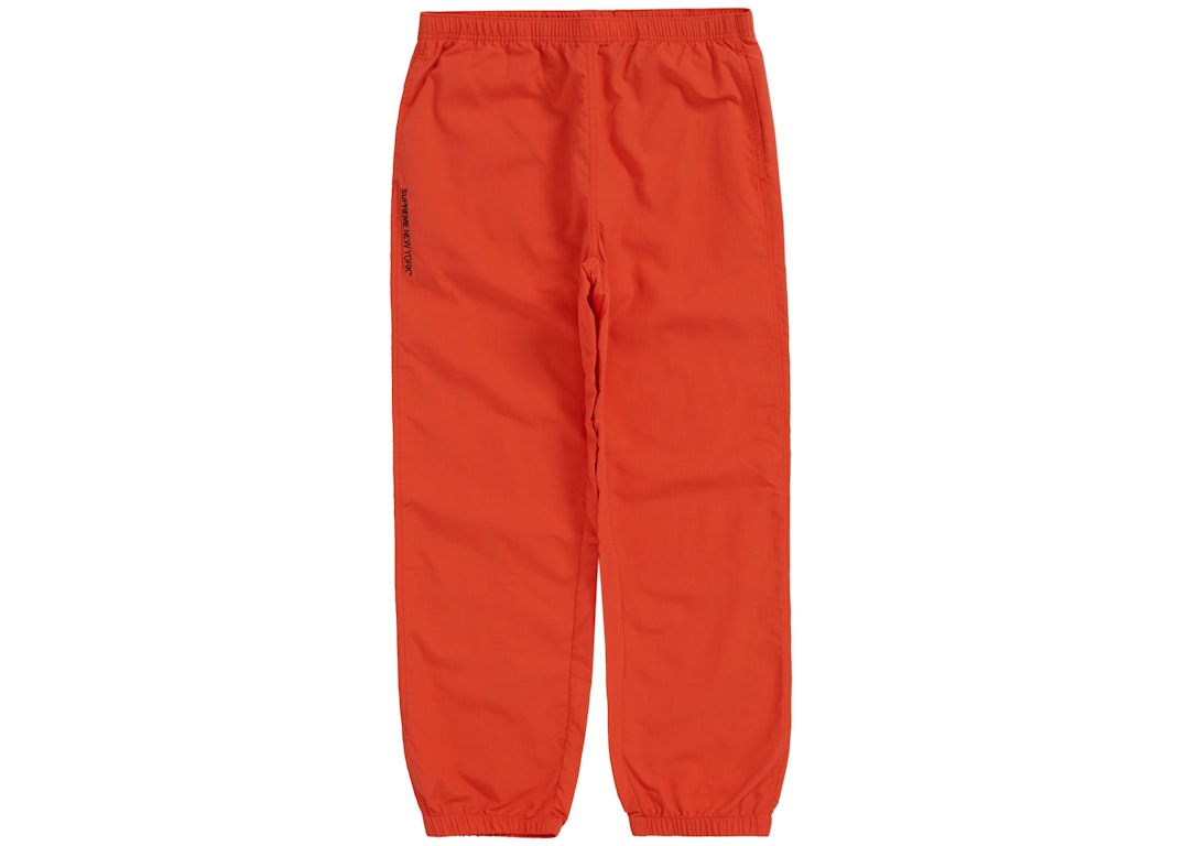 Pre-owned Supreme Warm Up Pant (fw22) Orange
